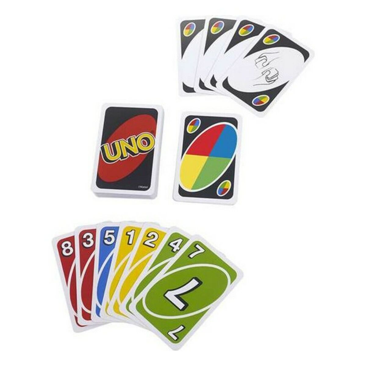 Jogo de Mesa Uno Mattel UNO Cartas